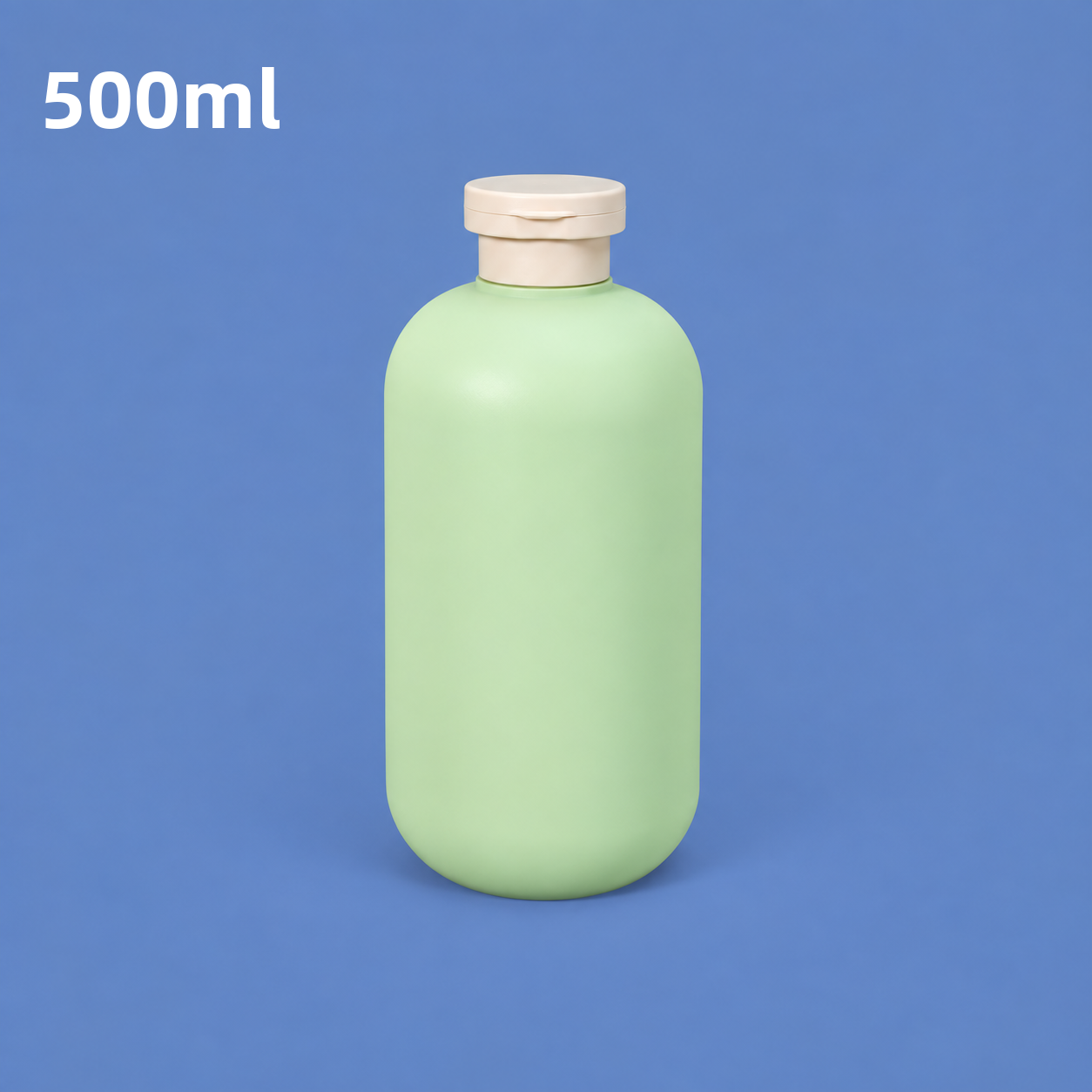 洗护瓶500ML-翻盖-牛油果绿
