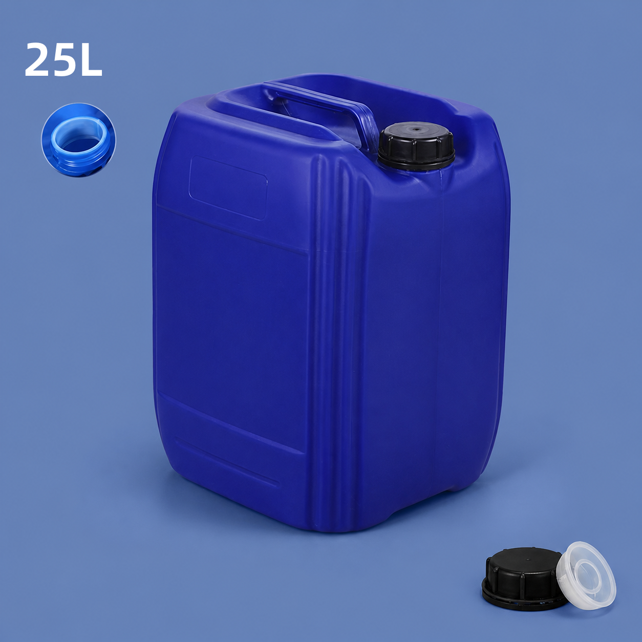堆码桶B款25L-深蓝色-1.2kg